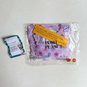 Posh Peanut My Melody garden long sleeve set